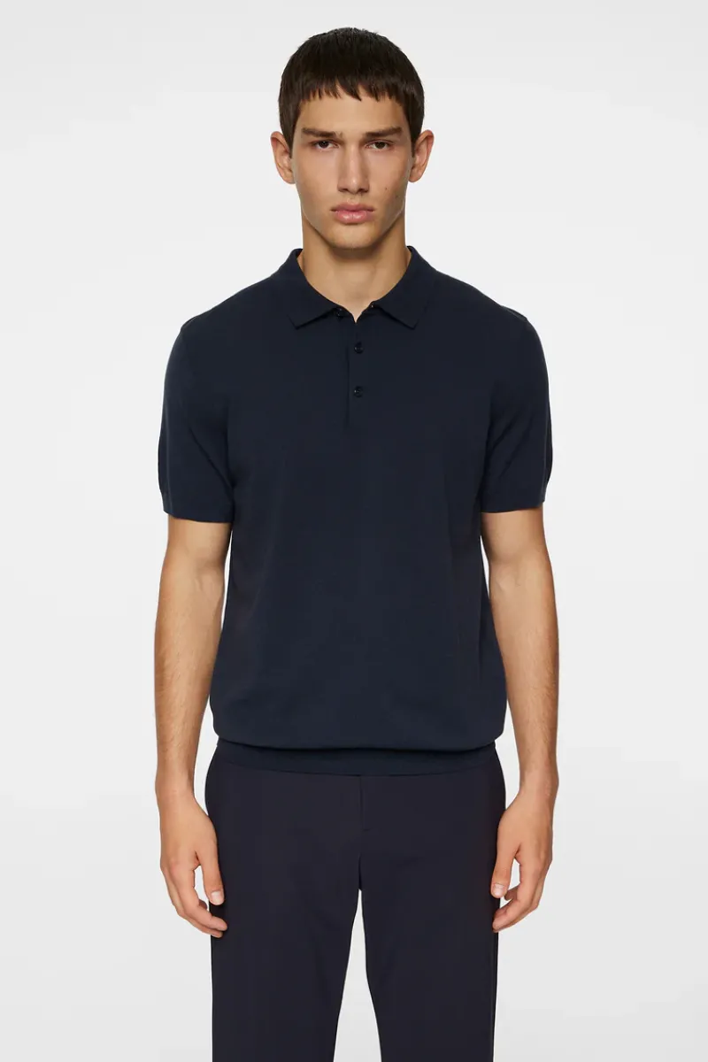 J.Lindeberg Ridge Knitted Polo* Polo Shirts|Knitwear