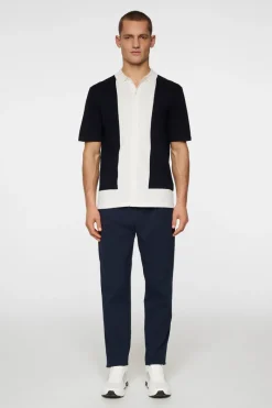 J.Lindeberg Rue Knitted Polo Shirt* Golf|Knitwear