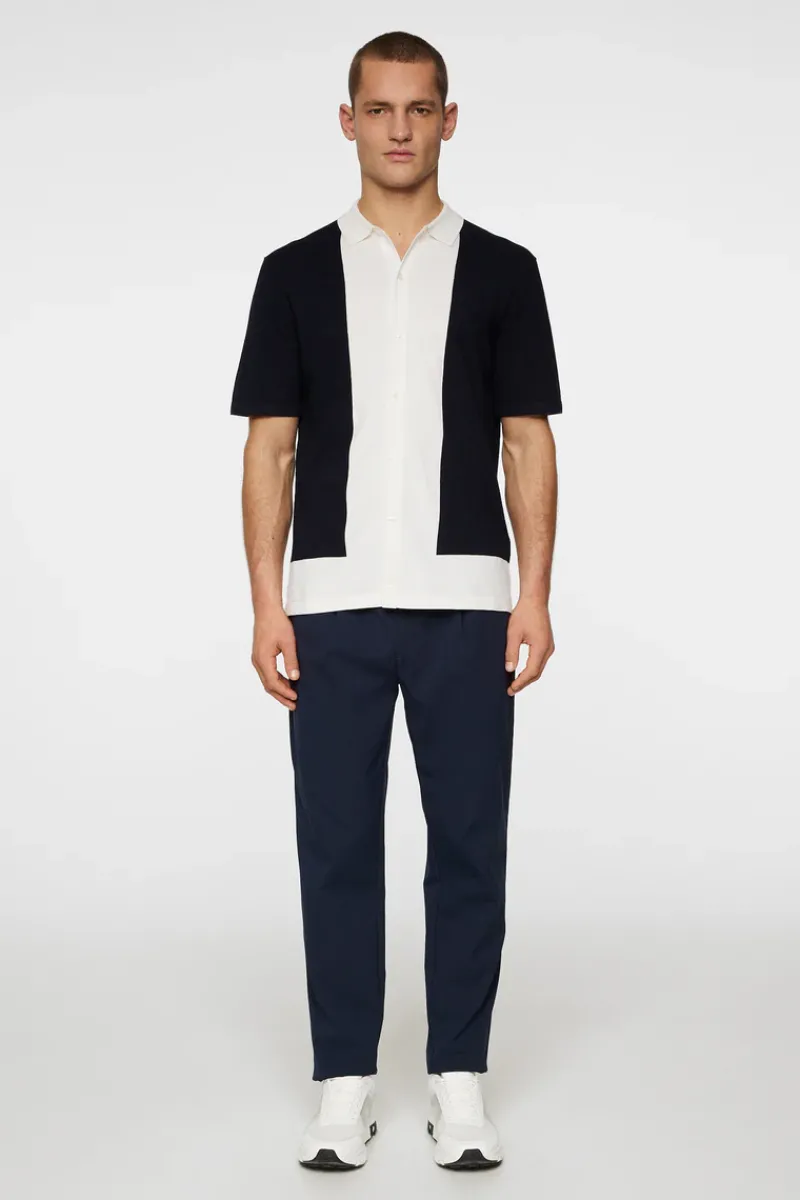 J.Lindeberg Rue Knitted Polo Shirt* Golf|Knitwear