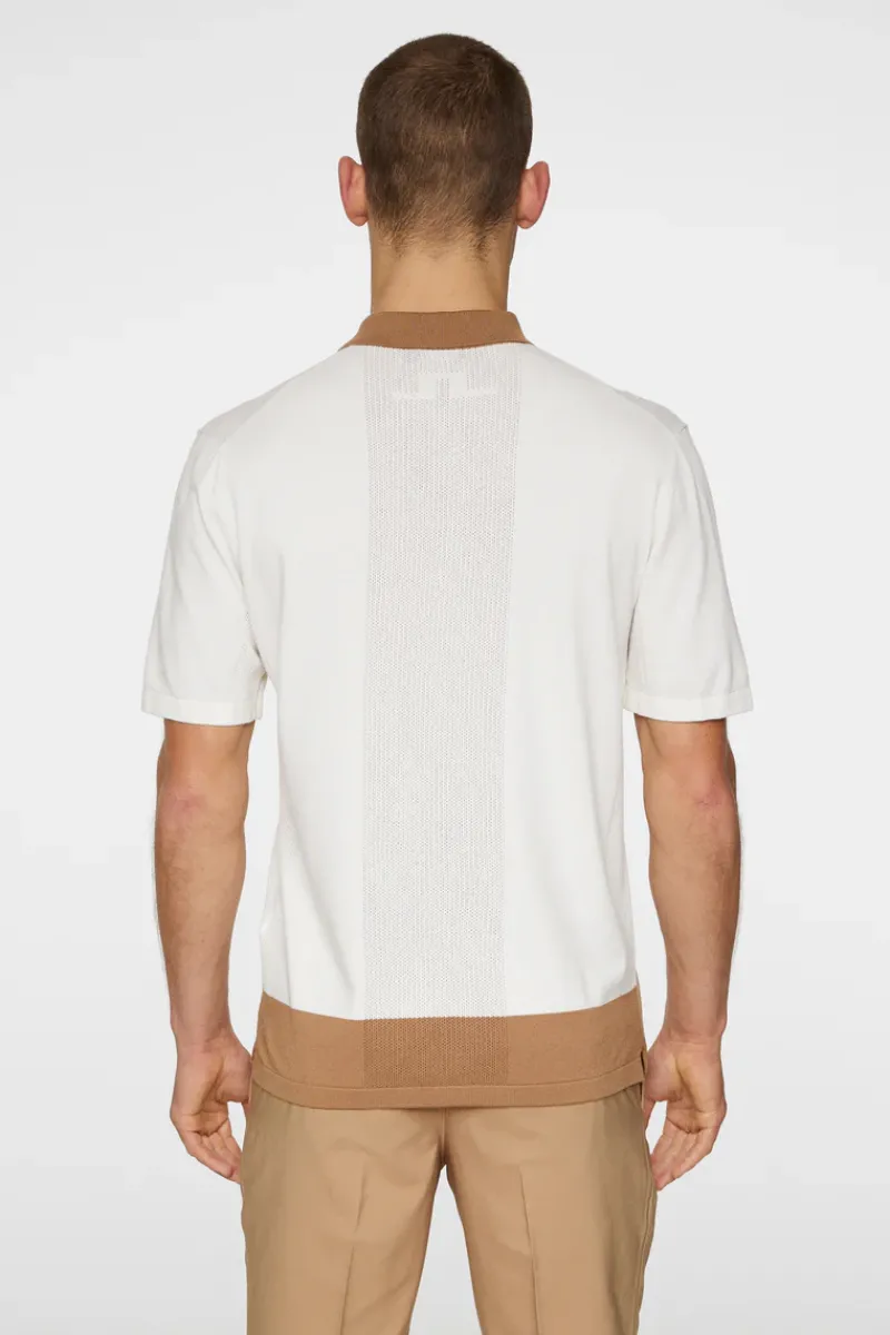 J.Lindeberg Rue Knitted Polo Shirt* Golf|Knitwear