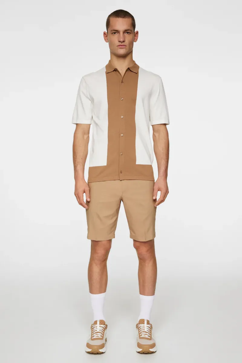 J.Lindeberg Rue Knitted Polo Shirt* Golf|Knitwear