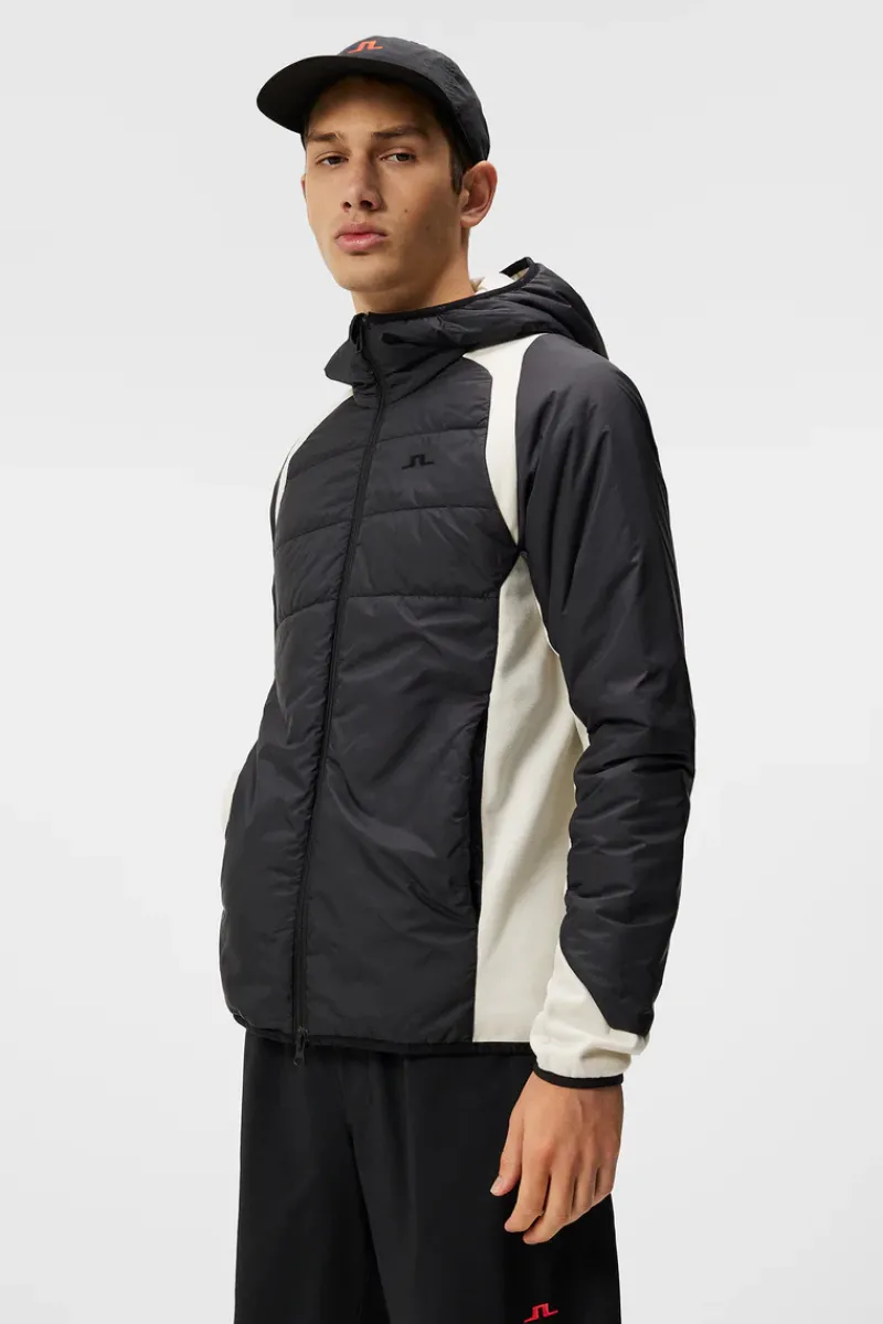 J.Lindeberg Scott Hybrid Hood Colorblock* Base & Mellomlag|Utendørs