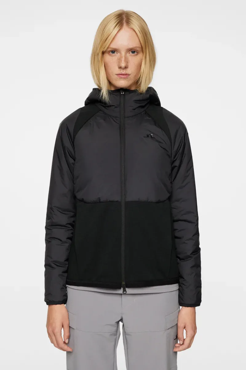 J.Lindeberg Shona Hybrid Hood Jacket* Jakker|Aktiv