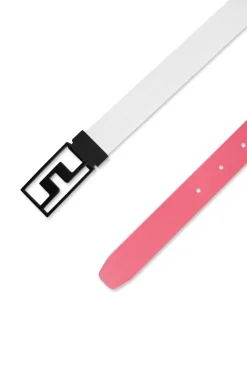 J.Lindeberg Slater Leather Belt* Golf|Golf Belts