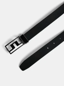 J.Lindeberg Slater Leather Belt* Golf|Golf Belts