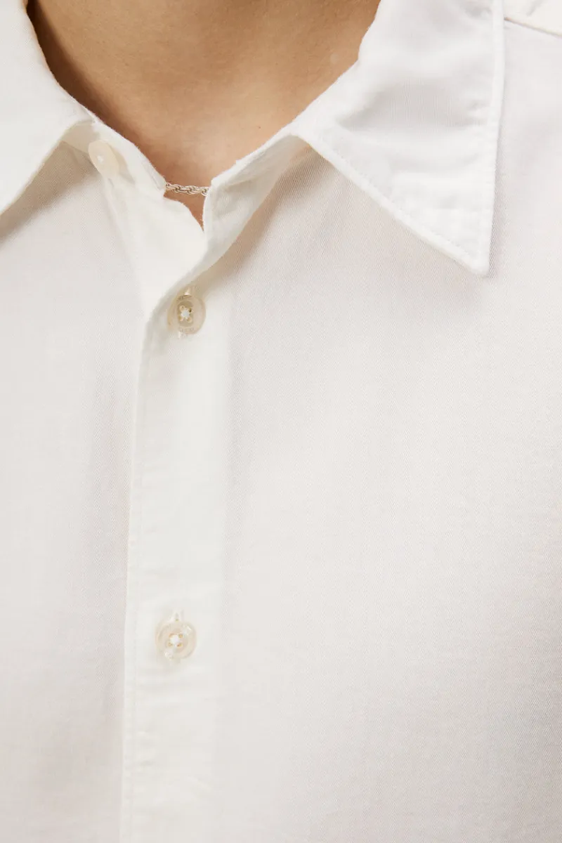 J.Lindeberg Slim LS Comfort Tencel Shirt* Skjorter|Shirts