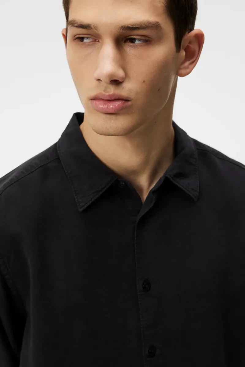 J.Lindeberg Slim LS Comfort Tencel Shirt* Skjorter|Shirts