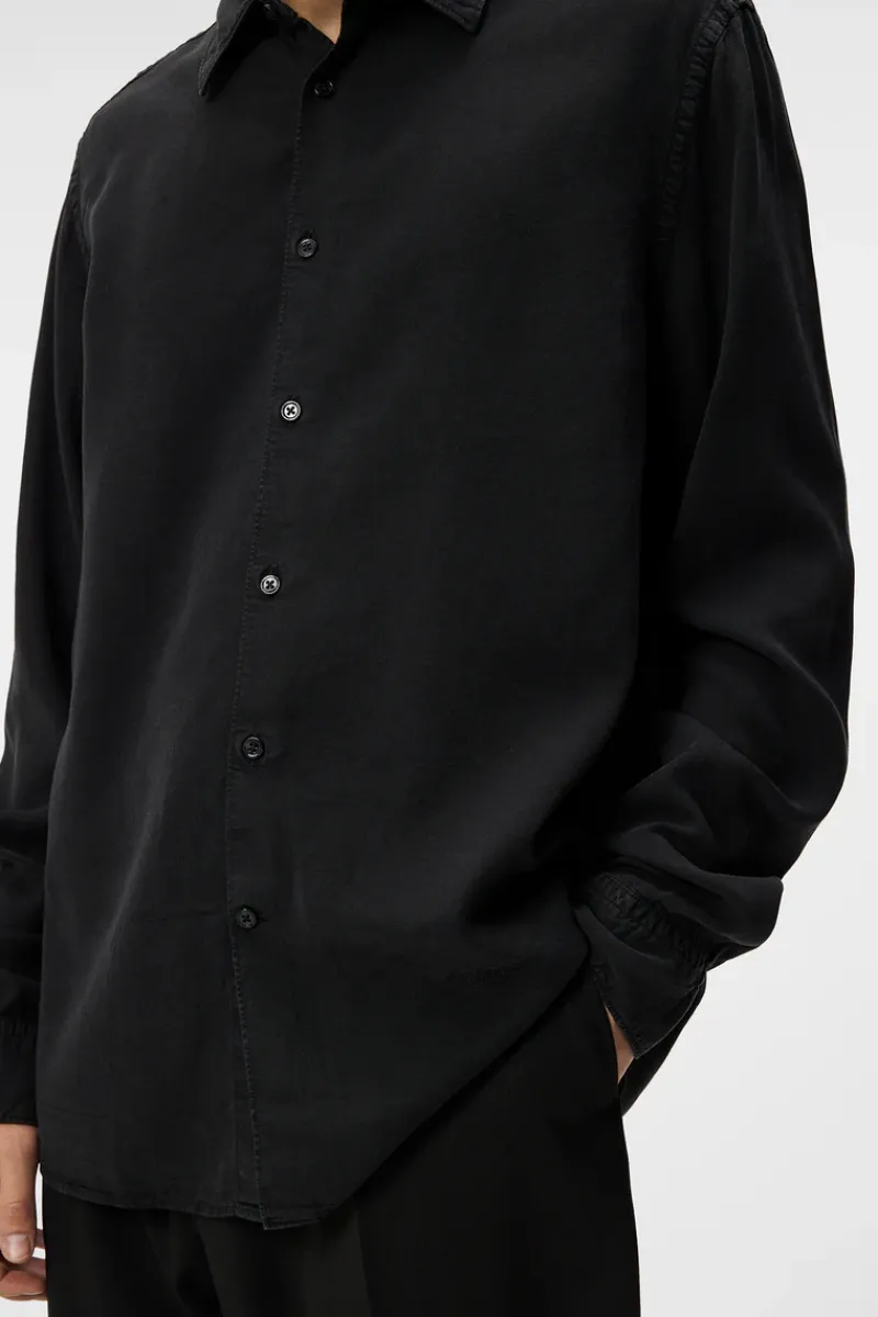 J.Lindeberg Slim LS Comfort Tencel Shirt* Skjorter|Shirts
