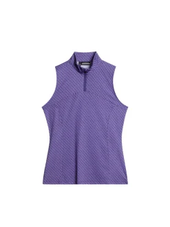 J.Lindeberg Tiana Print Sleeveless Top* Golf|Tanks