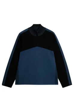 J.Lindeberg Tim Tech Knit Quarter Zip* Knitwear|Tops