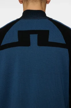 J.Lindeberg Tim Tech Knit Quarter Zip* Knitwear|Tops