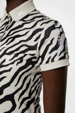 J.Lindeberg Tour Tech Print Polo* Golf|Tops