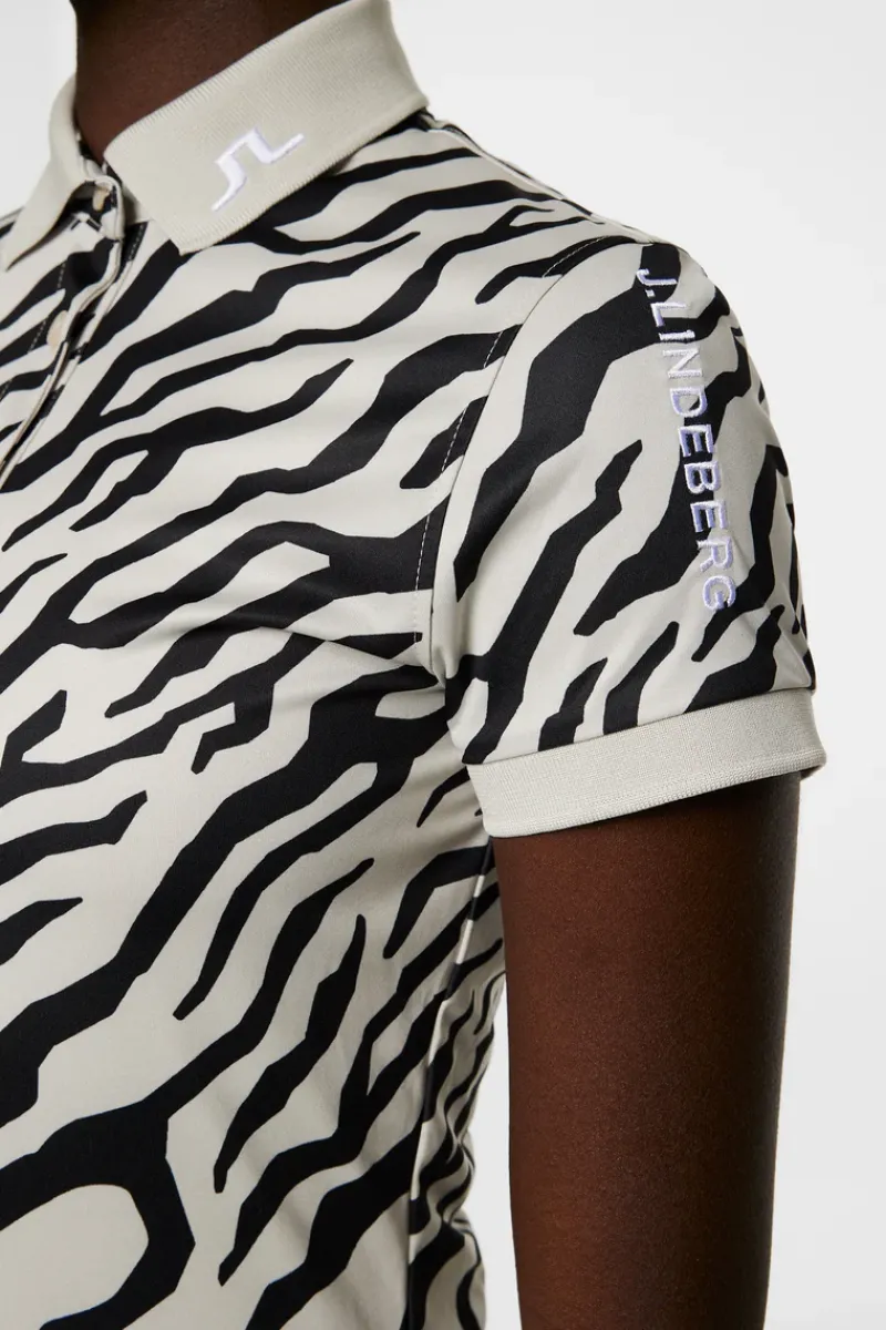 J.Lindeberg Tour Tech Print Polo* Golf|Tops