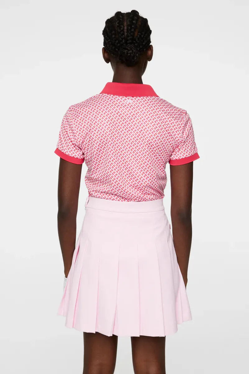 J.Lindeberg Tour Tech Print Polo* Golf|Tops