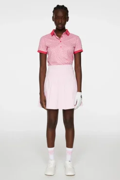 J.Lindeberg Tour Tech Print Polo* Golf|Tops