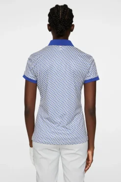 J.Lindeberg Tour Tech Print Polo* Golf|Tops