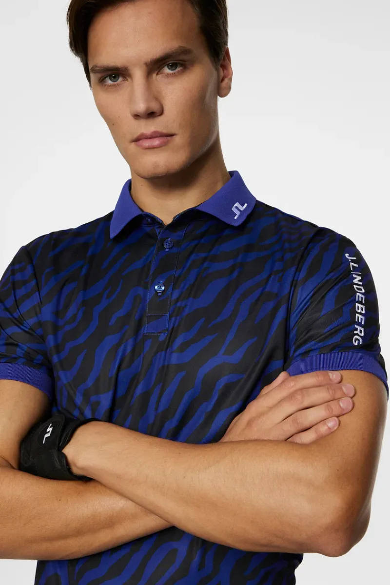 J.Lindeberg Tour Tech Print Polo* Golf|Polo Shirts