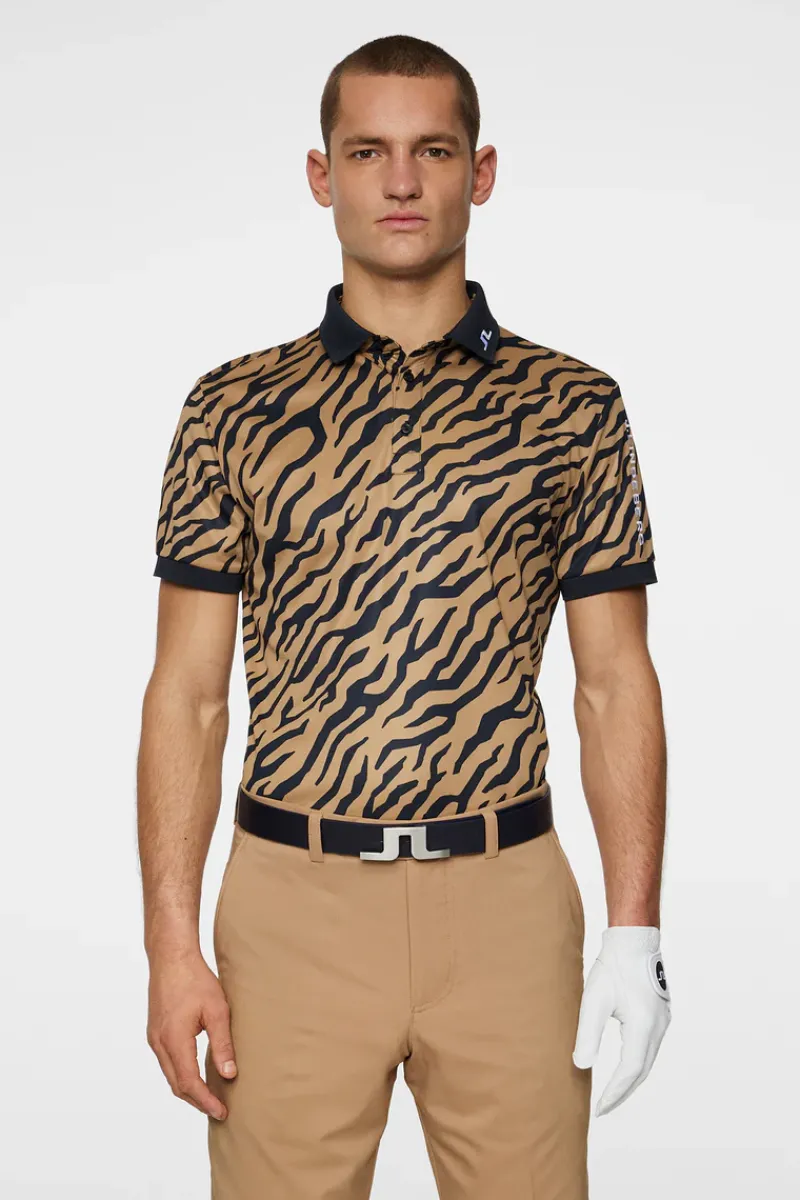 J.Lindeberg Tour Tech Print Polo* Golf|Polo Shirts