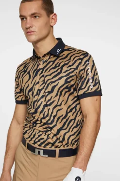 J.Lindeberg Tour Tech Print Polo* Golf|Polo Shirts