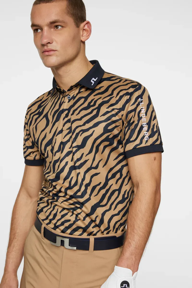 J.Lindeberg Tour Tech Print Polo* Golf|Polo Shirts
