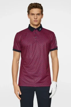 J.Lindeberg Tour Tech Print Polo* Golf|Polo Shirts