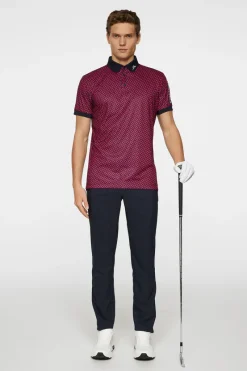 J.Lindeberg Tour Tech Print Polo* Golf|Polo Shirts