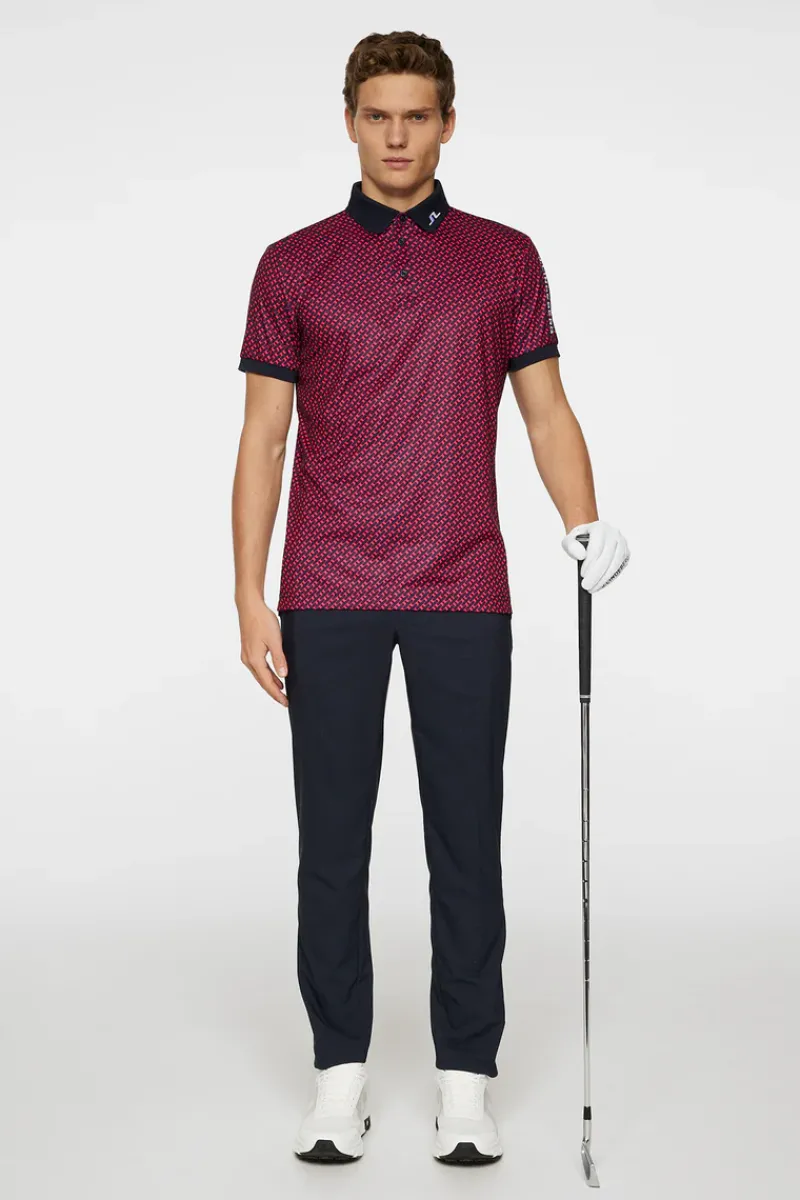 J.Lindeberg Tour Tech Print Polo* Golf|Polo Shirts