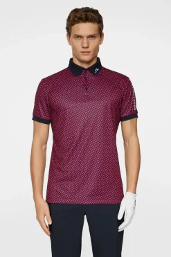 J.Lindeberg Tour Tech Print Polo* Golf|Polo Shirts