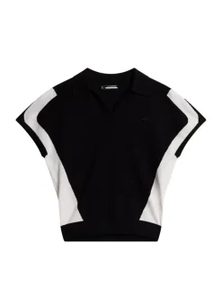 J.Lindeberg Vita Knitted Polo Shirt* Golf|Knitwear