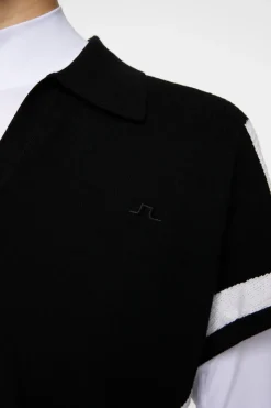 J.Lindeberg Vita Knitted Polo Shirt* Golf|Knitwear