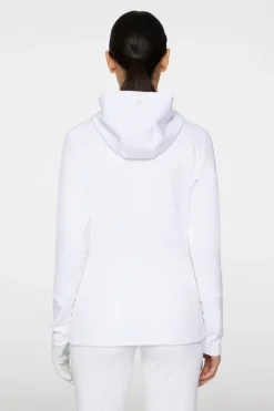 J.Lindeberg W Aerial Quarter Zip Hood* Golf|Base & Mid Layers