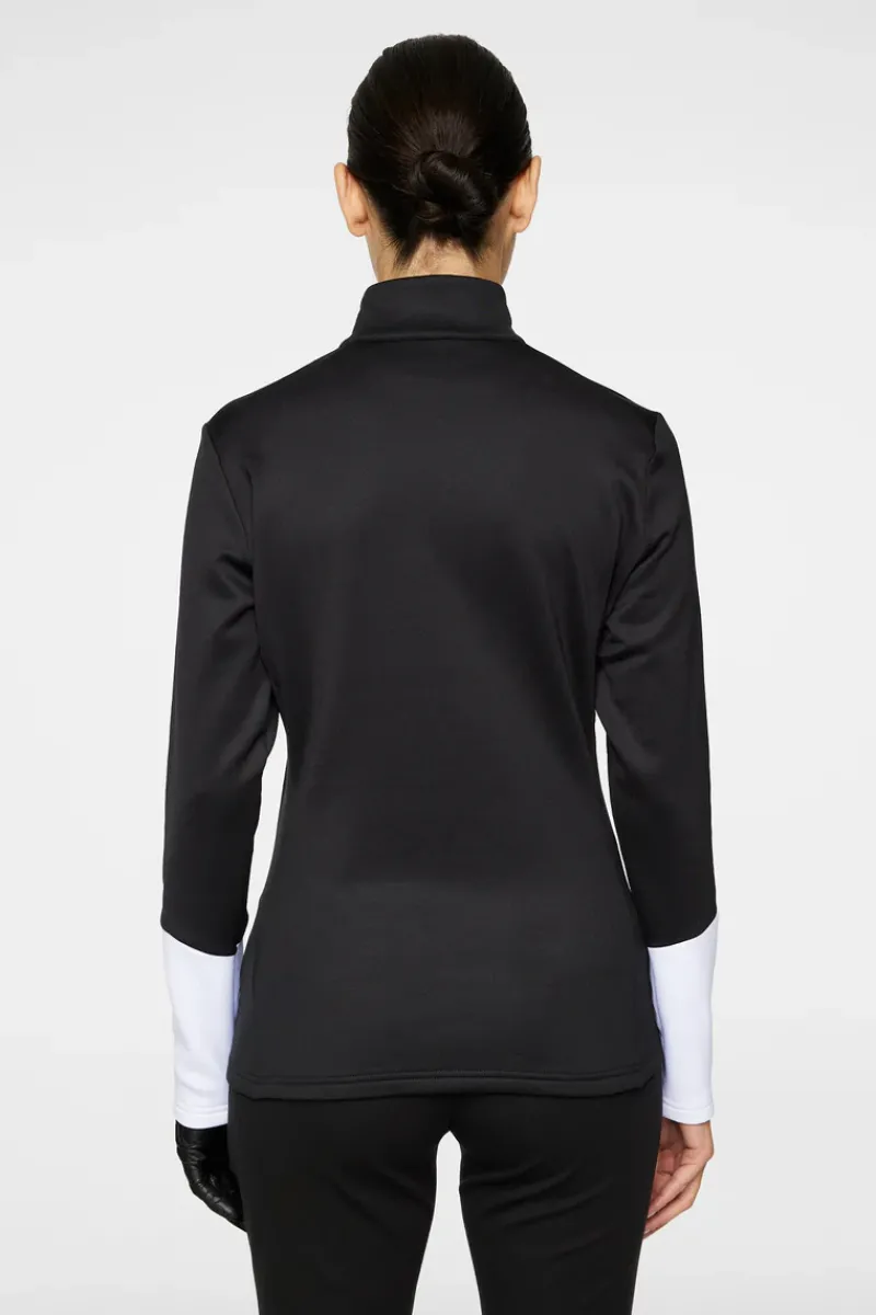 J.Lindeberg W Aerial Quarter Zip Mid Layer* Golf|Base & Mid Layers