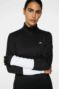 J.Lindeberg W Aerial Quarter Zip Mid Layer* Golf|Base & Mid Layers
