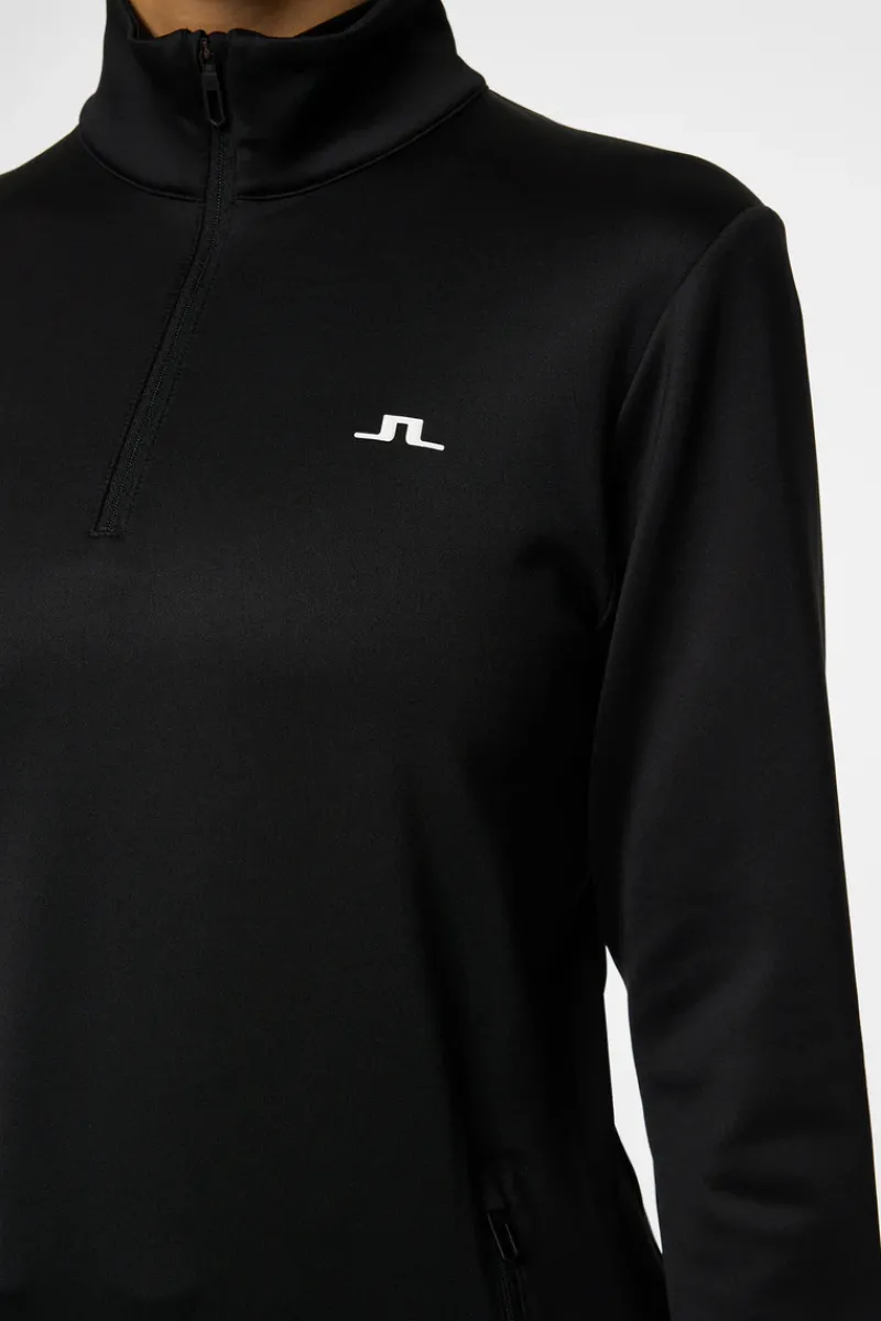 J.Lindeberg W Aerial Quarter Zip Mid Layer* Golf|Base & Mid Layers