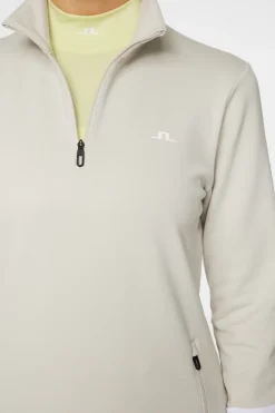J.Lindeberg W Aerial Quarter Zip Mid Layer* Golf|Base & Mid Layers