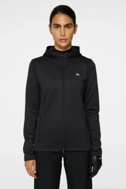 J.Lindeberg W Aerial Zip Hood* Golf|Base & Mid Layers