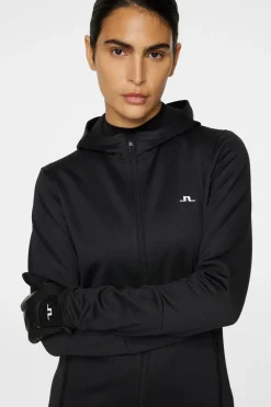 J.Lindeberg W Aerial Zip Hood* Golf|Base & Mid Layers
