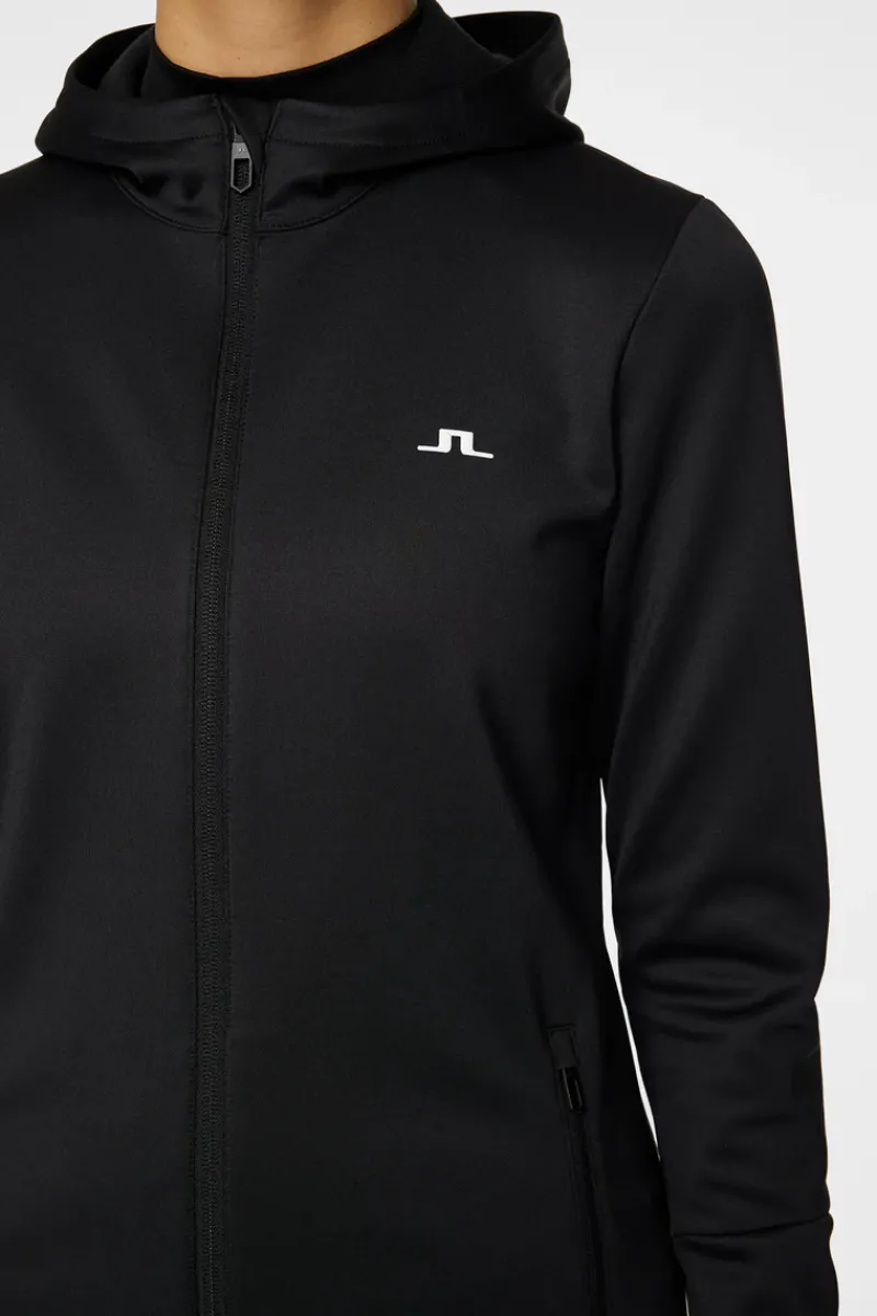 J.Lindeberg W Aerial Zip Hood* Golf|Base & Mid Layers