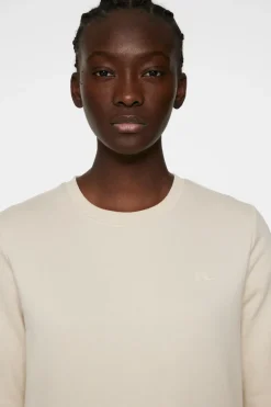 J.Lindeberg W Alpha Crew Neck* Aktiv|Gensere