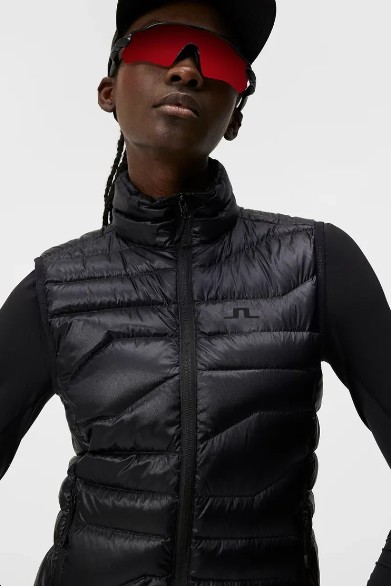 J.Lindeberg W Cliff Light Down Vest* Vester|Utendørs