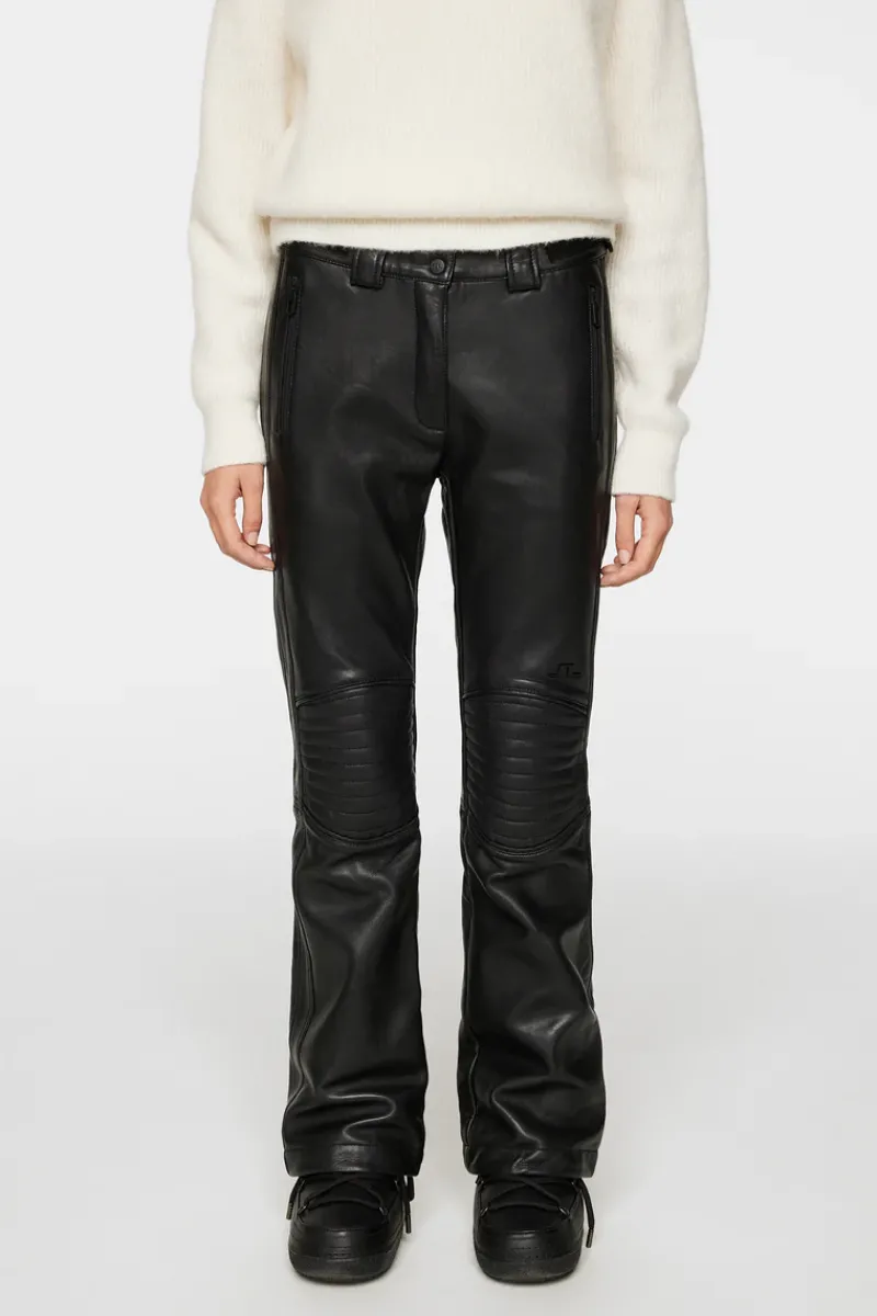J.Lindeberg W Stanford Pant Leather* Underdeler|Bukser