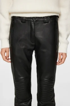 J.Lindeberg W Stanford Pant Leather* Underdeler|Bukser