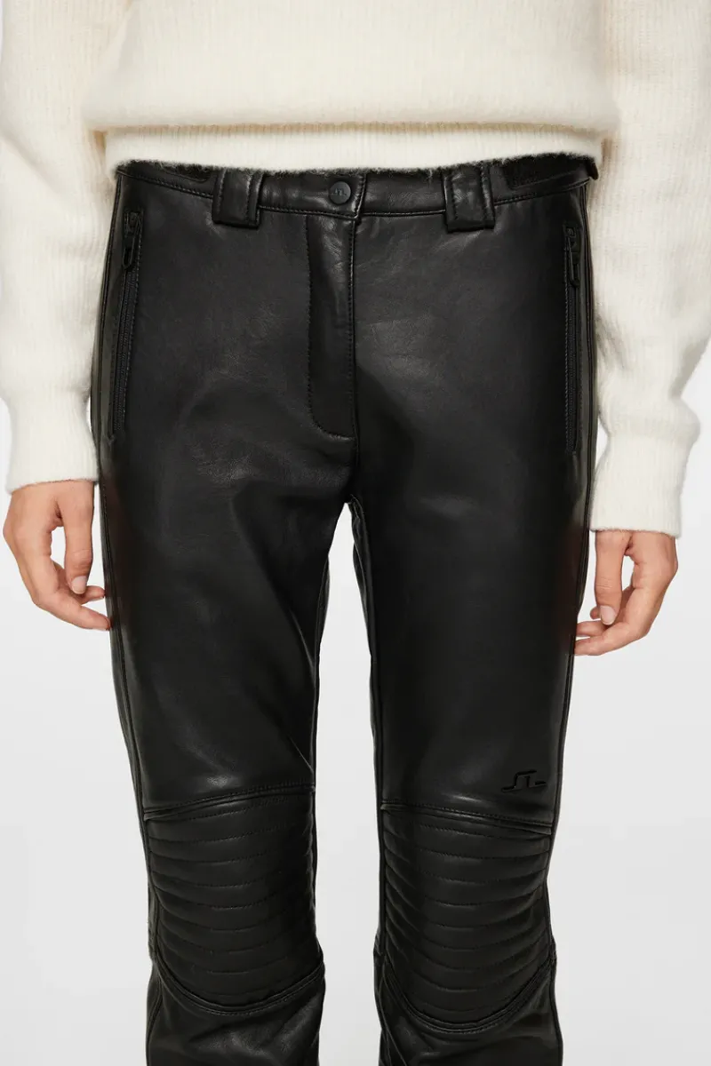 J.Lindeberg W Stanford Pant Leather* Underdeler|Bukser