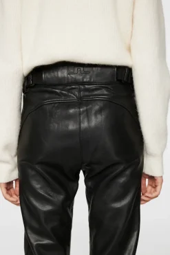 J.Lindeberg W Stanford Pant Leather* Underdeler|Bukser