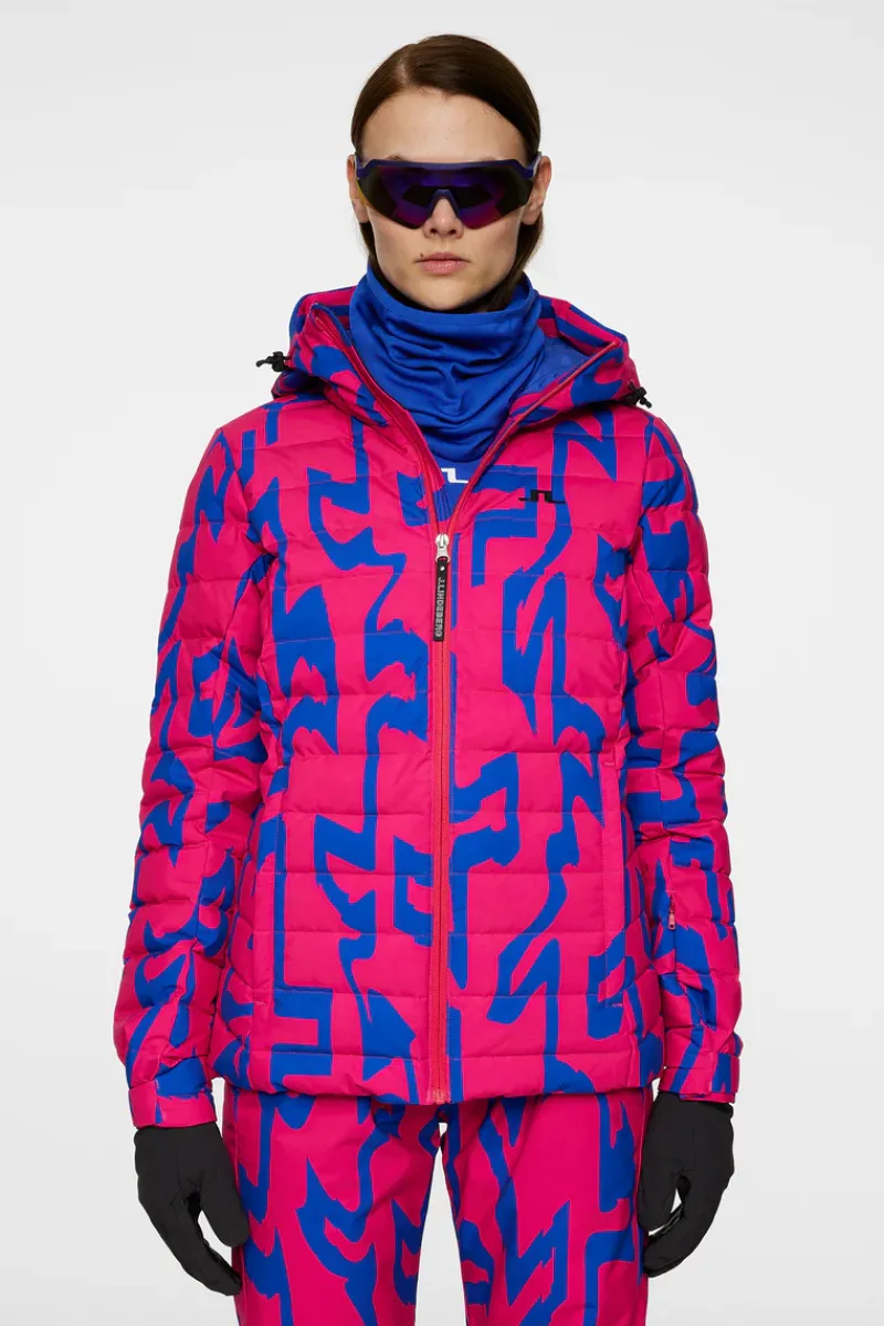 J.Lindeberg W Thermic Down Jacket Printed* Jakker|Jakker