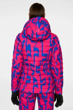 J.Lindeberg W Thermic Down Jacket Printed* Jakker|Jakker