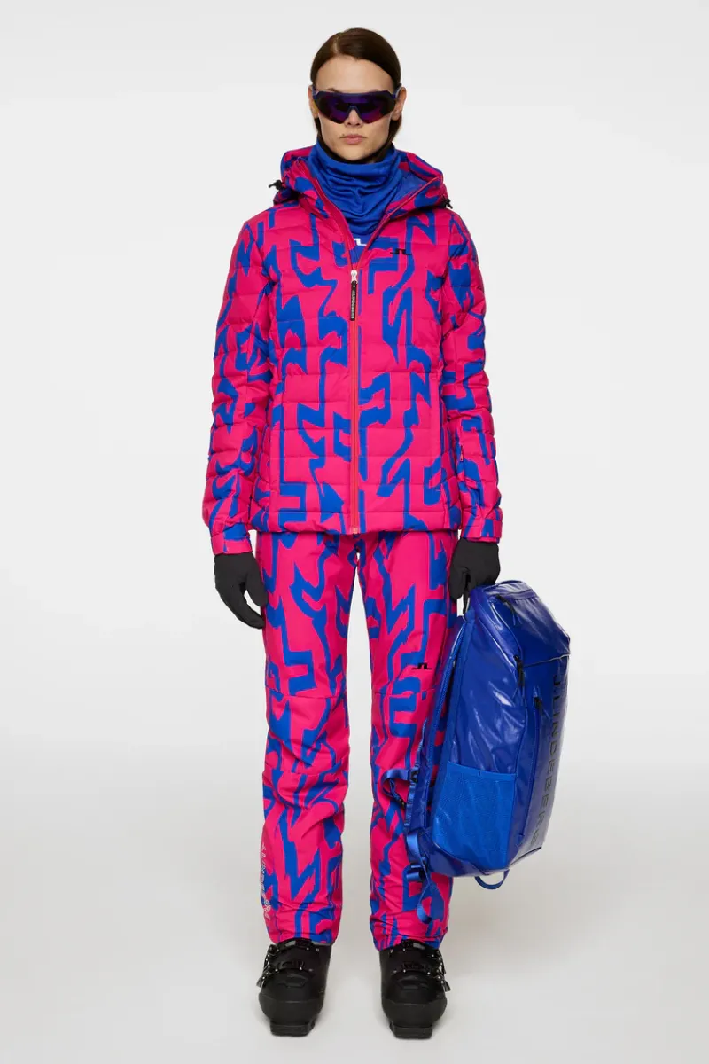 J.Lindeberg W Thermic Down Jacket Printed* Jakker|Jakker