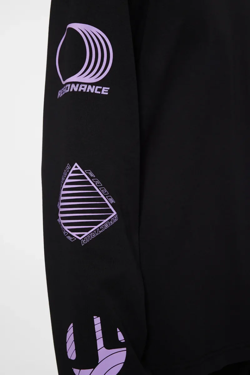 J.Lindeberg Walsh LS Print T-shirt* Tops|T-shirts