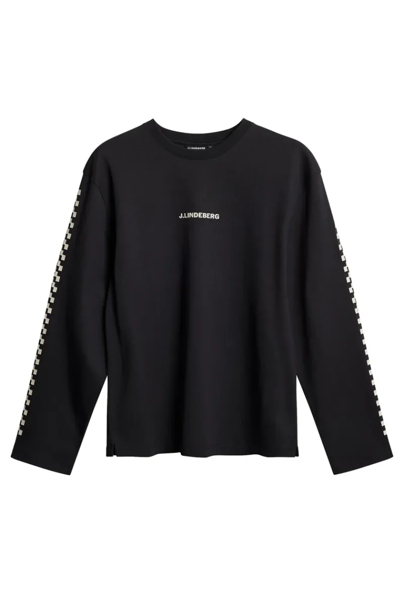 J.Lindeberg Walsh LS Print T-shirt* T-shirts|Tops